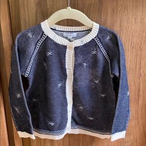 NWT Cotton “ripped effect” Tuchinda cardigan 4T